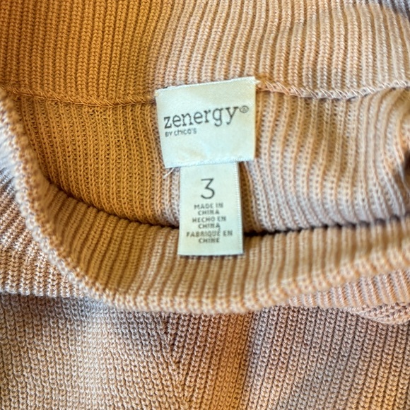 Chico’s Zenergy Pink mock neck tunic size 3 (XL) - Picture 5 of 6